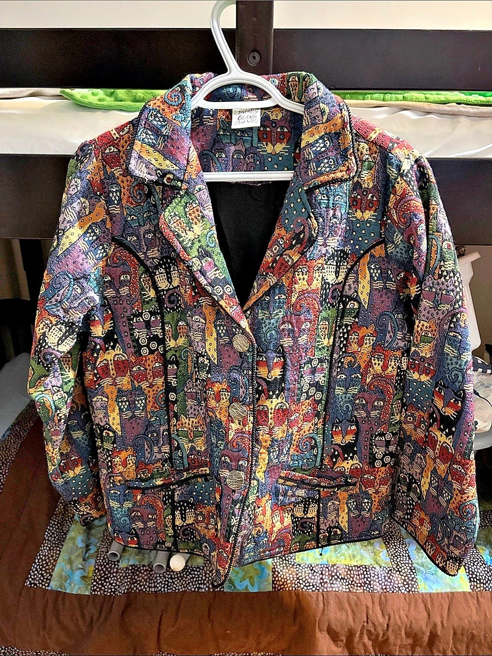 Parsley & Sage Multicolor Cotton Blazer
